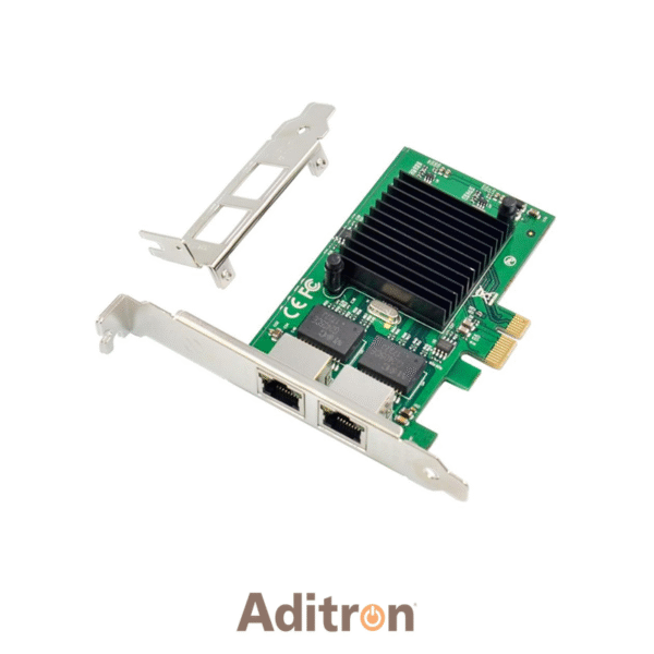 AI-LI109 T2 PCIE x1 82575 dual port
